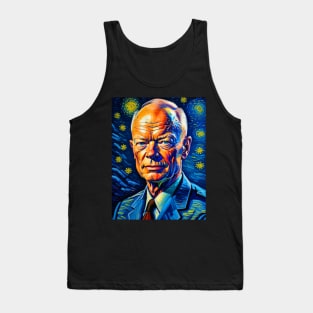 Dwight D. Eisenhower in starry night Tank Top